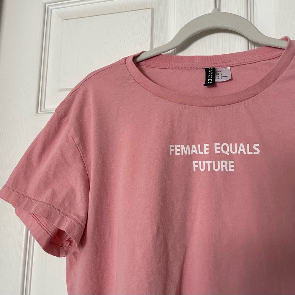h&m future is female shirt